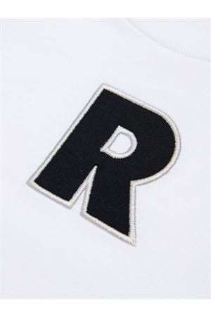 t-shirt in cotone bianco MARNI KIDS | M01733M00RF0M100